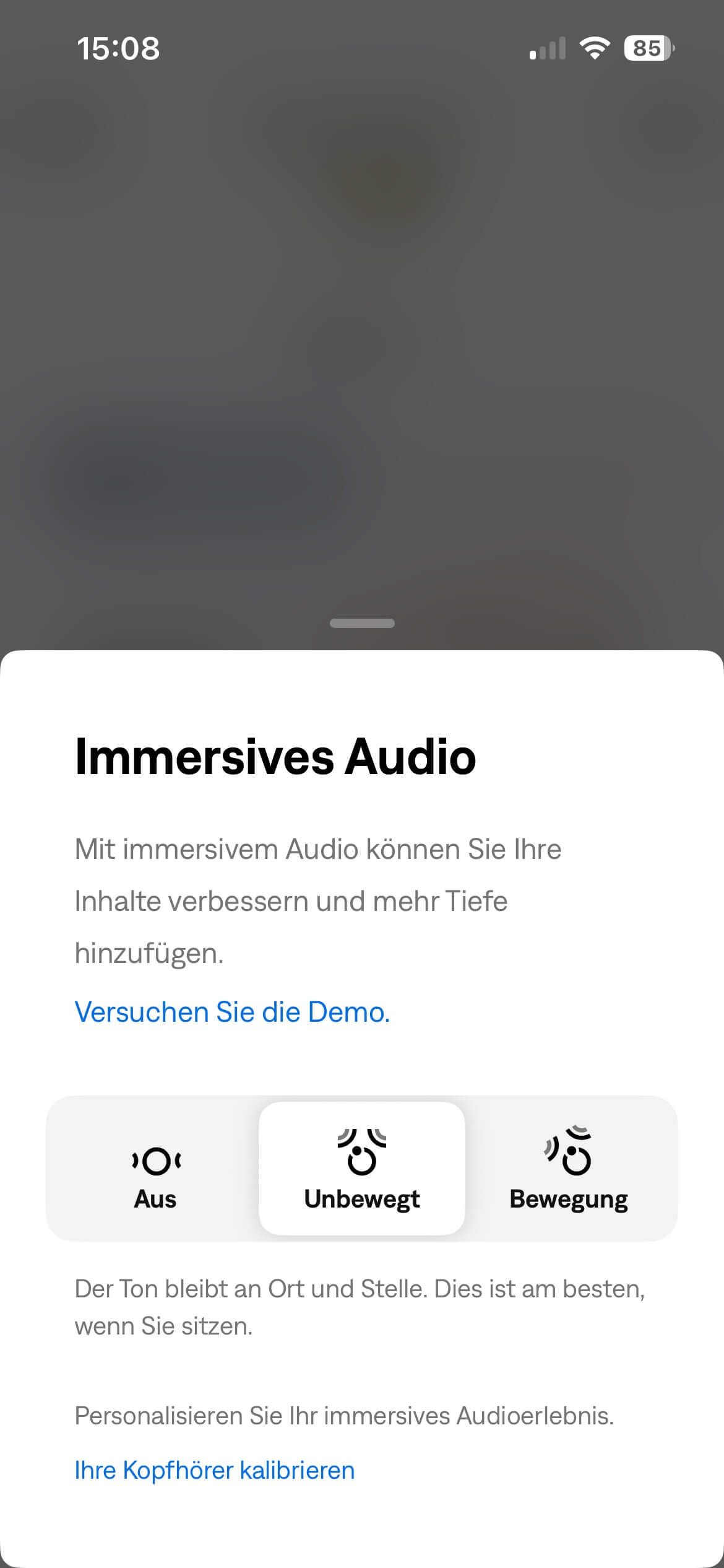 Bose QuietComfort Kopfhörer (2 Gen) App DE