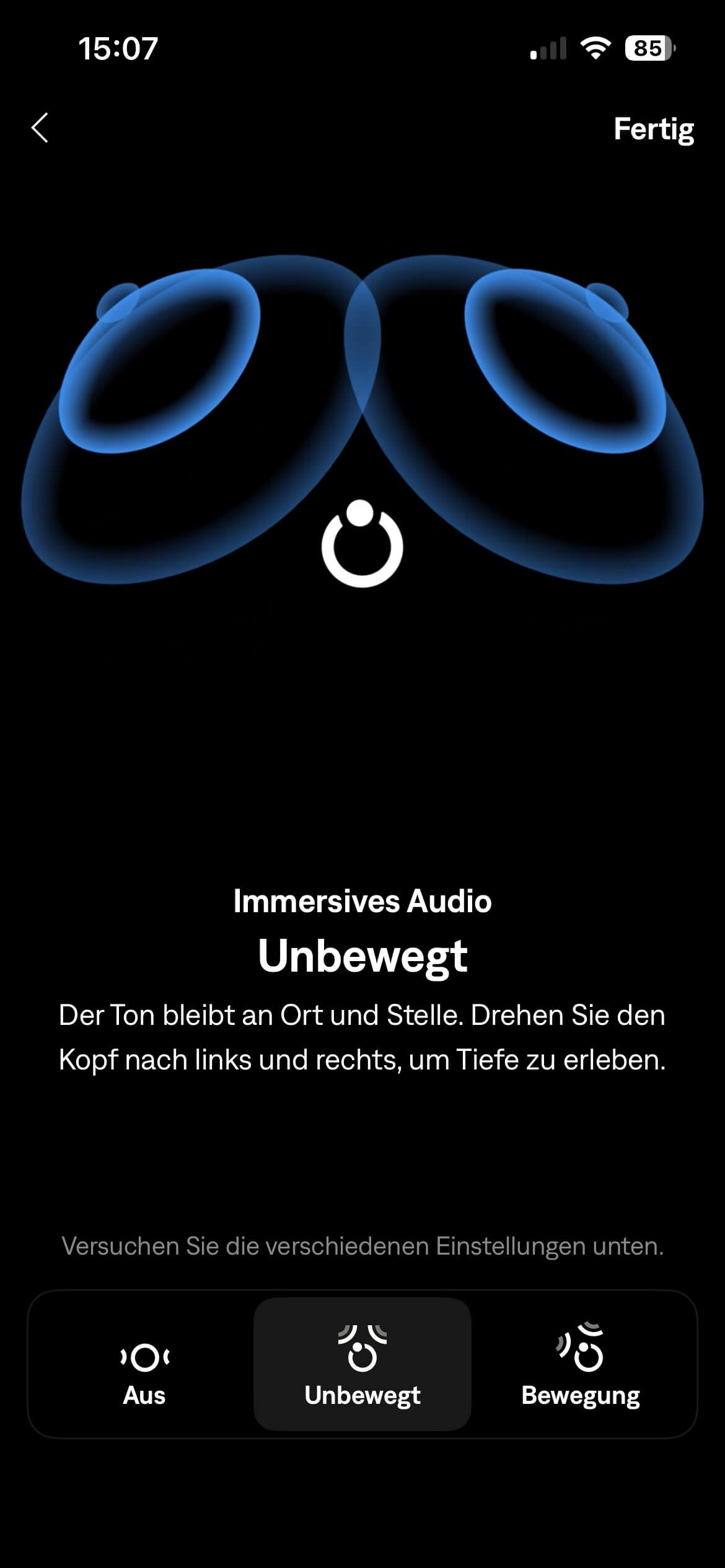 Bose QuietComfort Kopfhörer (2 Gen) App Immersiv