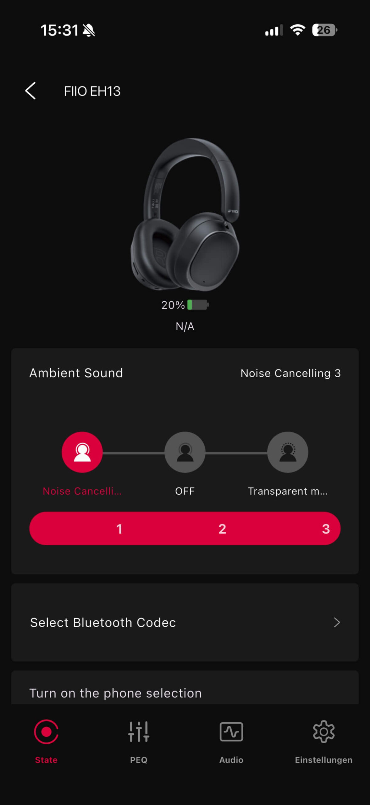 FiiO EH13 App