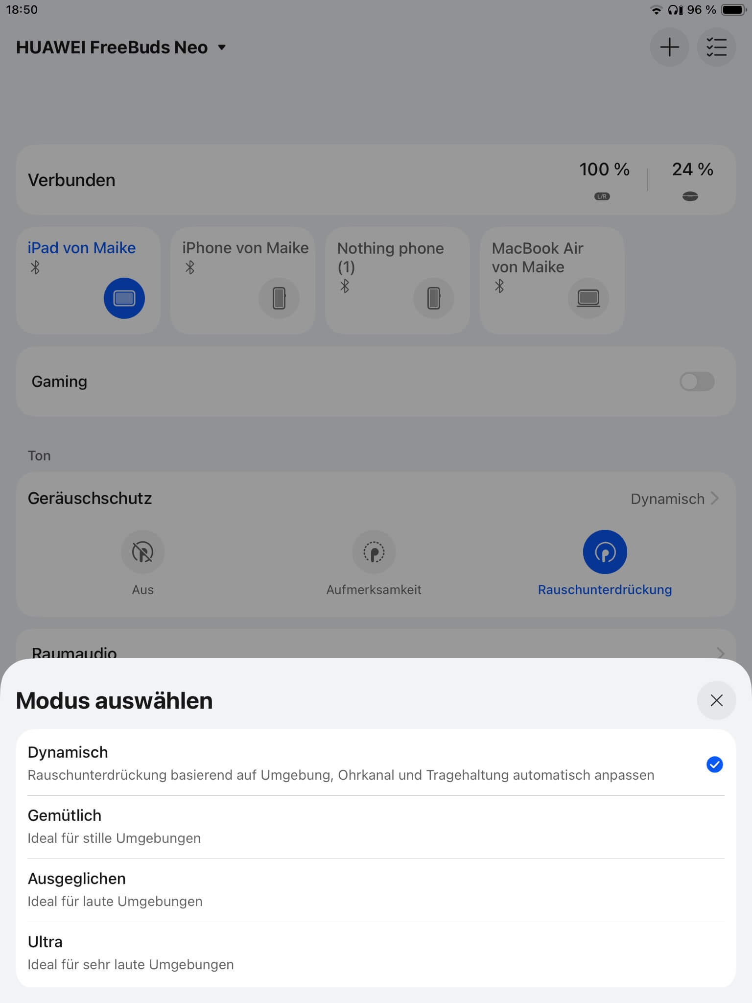 Huawei FreeBuds Neo App