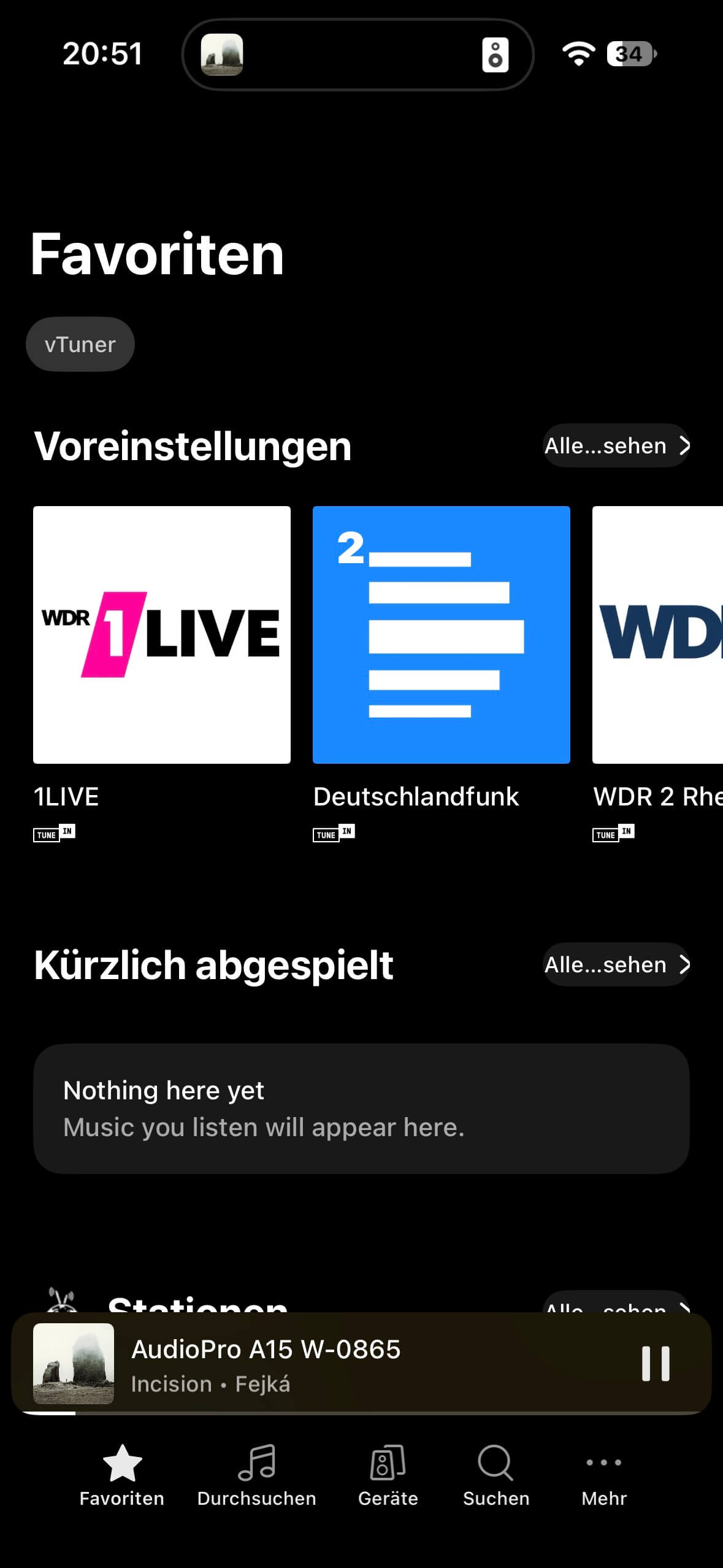 Audio Pro A15 W App