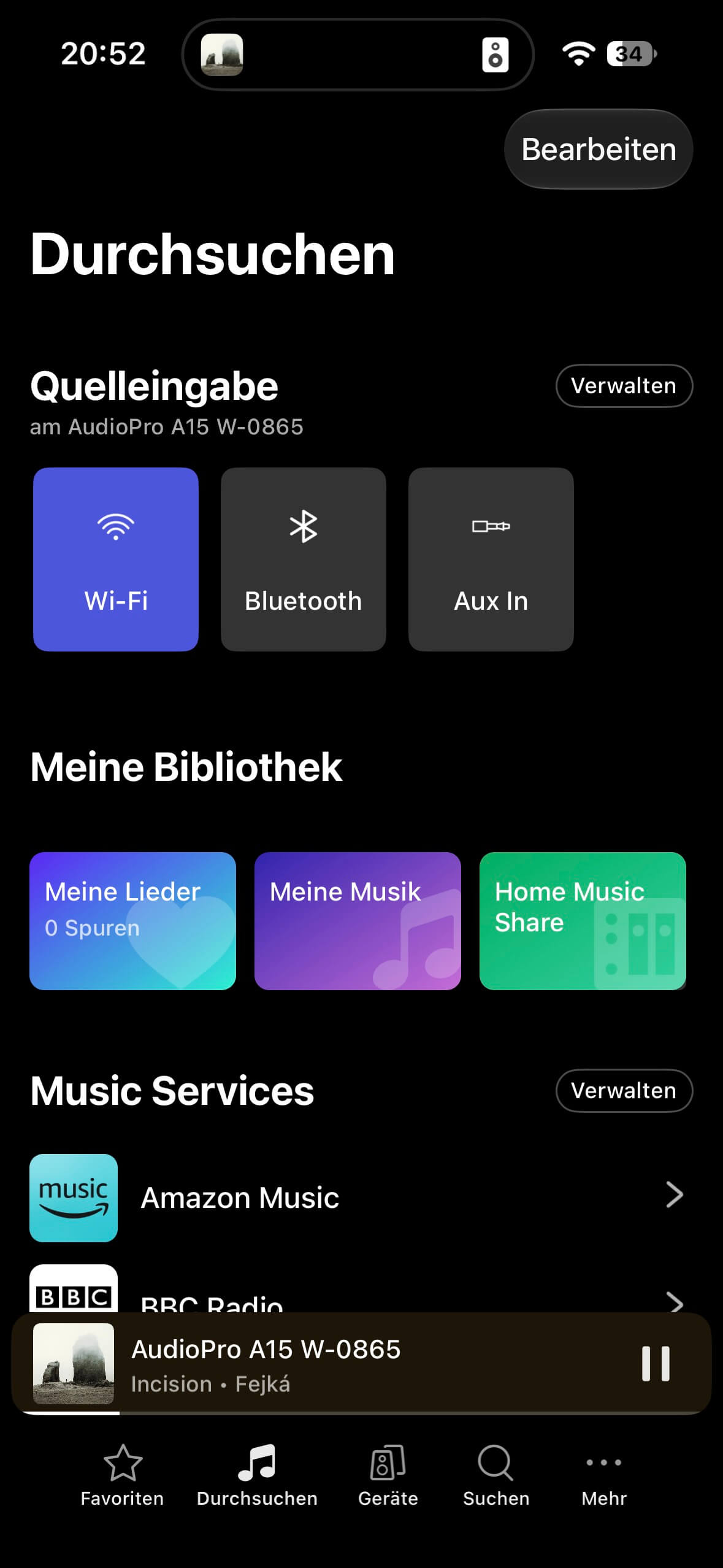 Audio Pro A15 W App