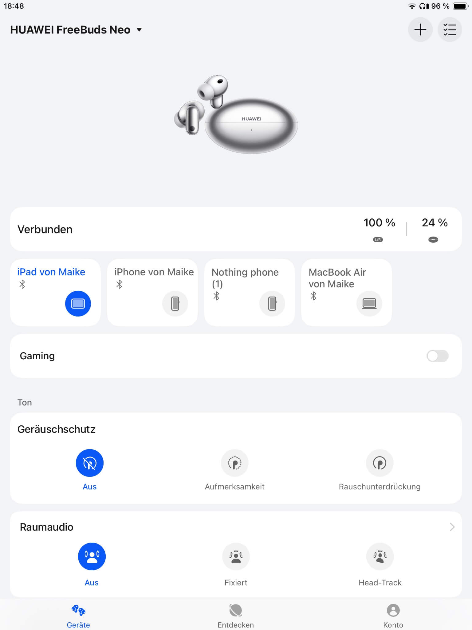 Huawei FreeBuds Neo App