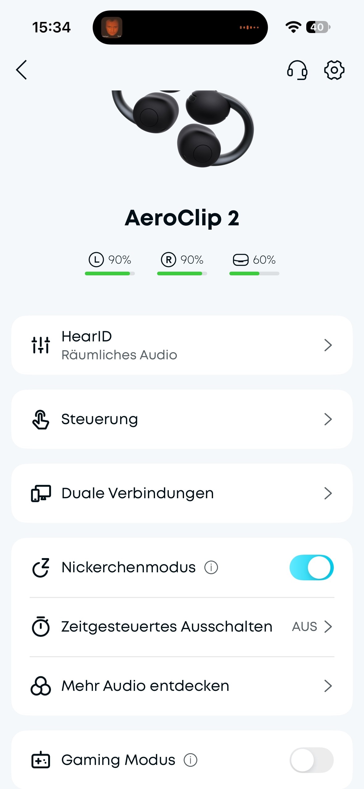 Anker Soundcore AeroClip 2 App