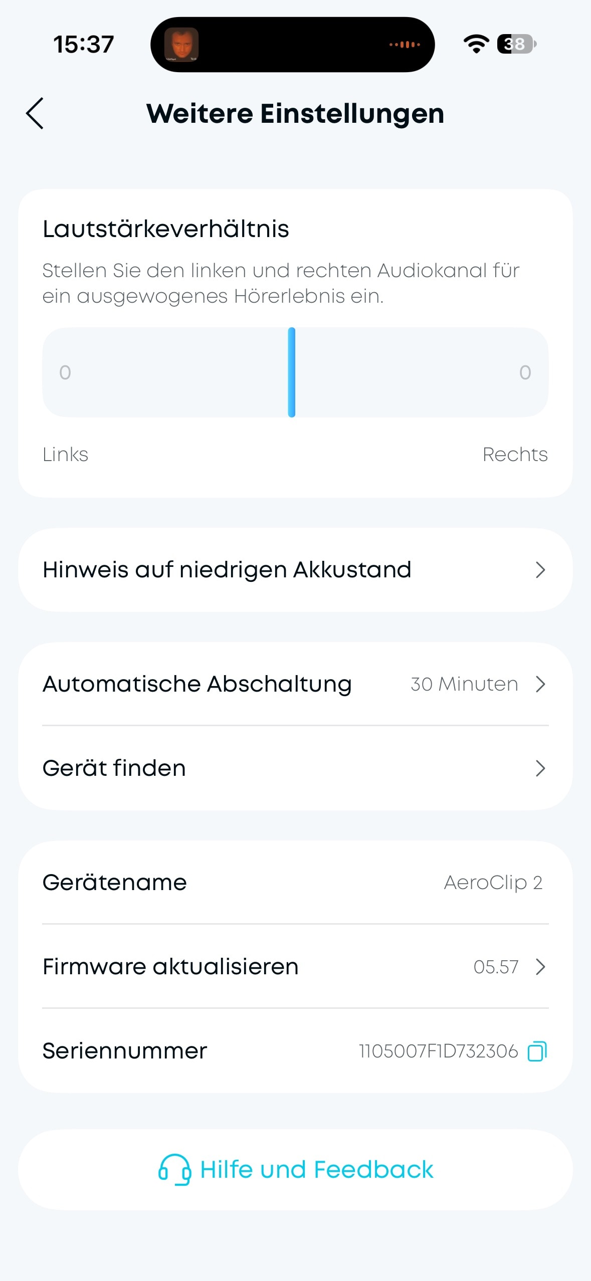 Anker Soundcore AeroClip 2 App