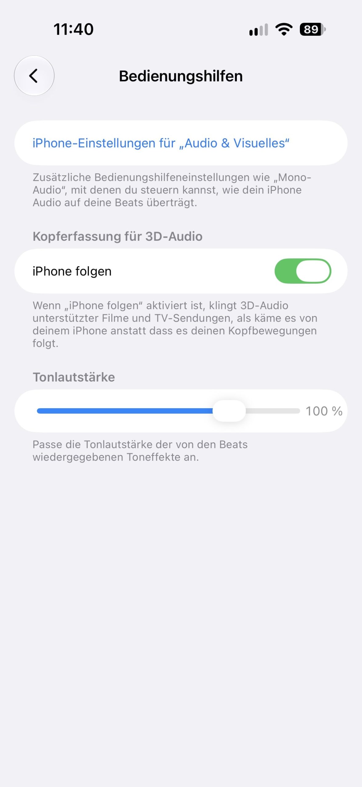 Beats 360 iOS