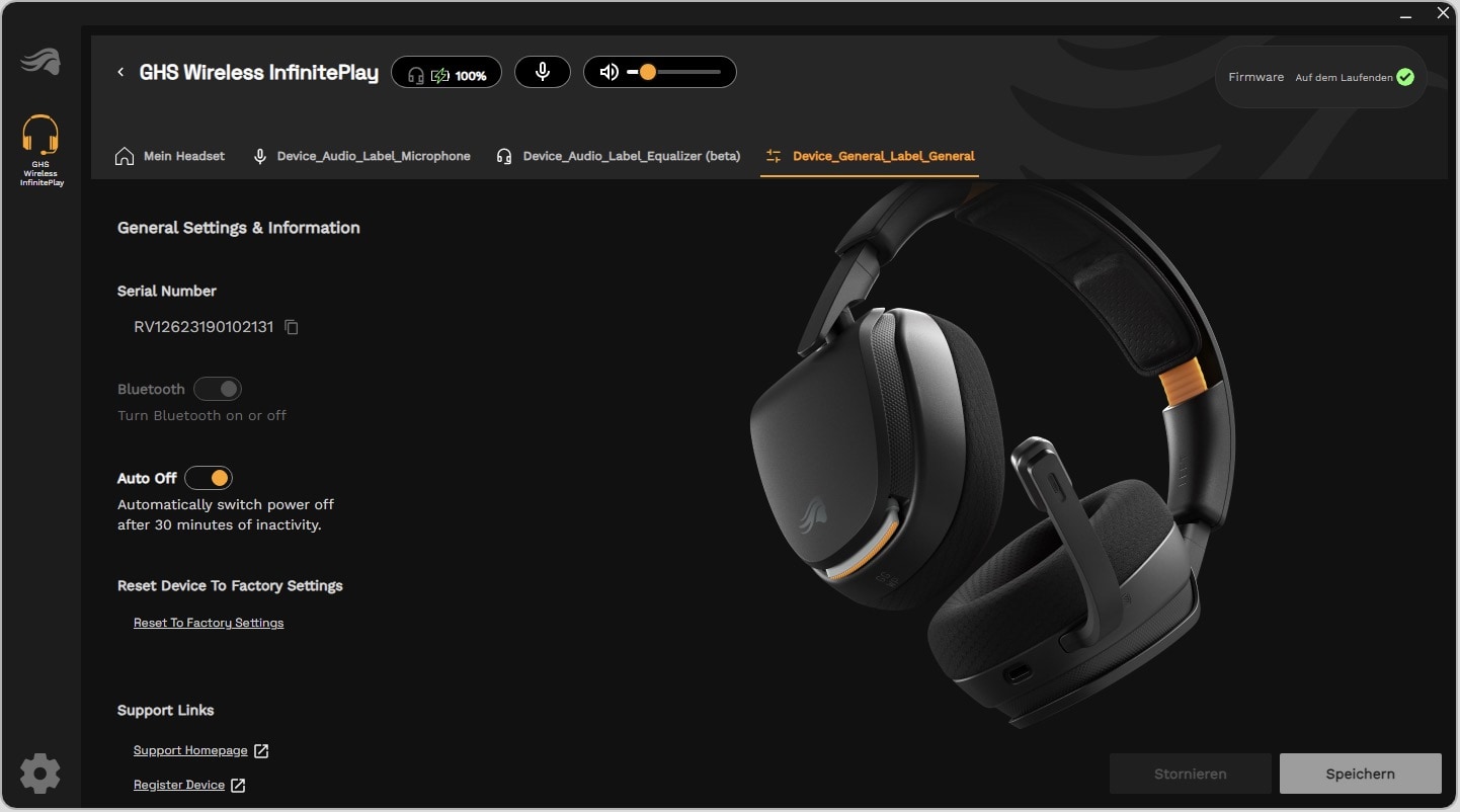 Glorious GHS Wireless Infinite Play AppDE
