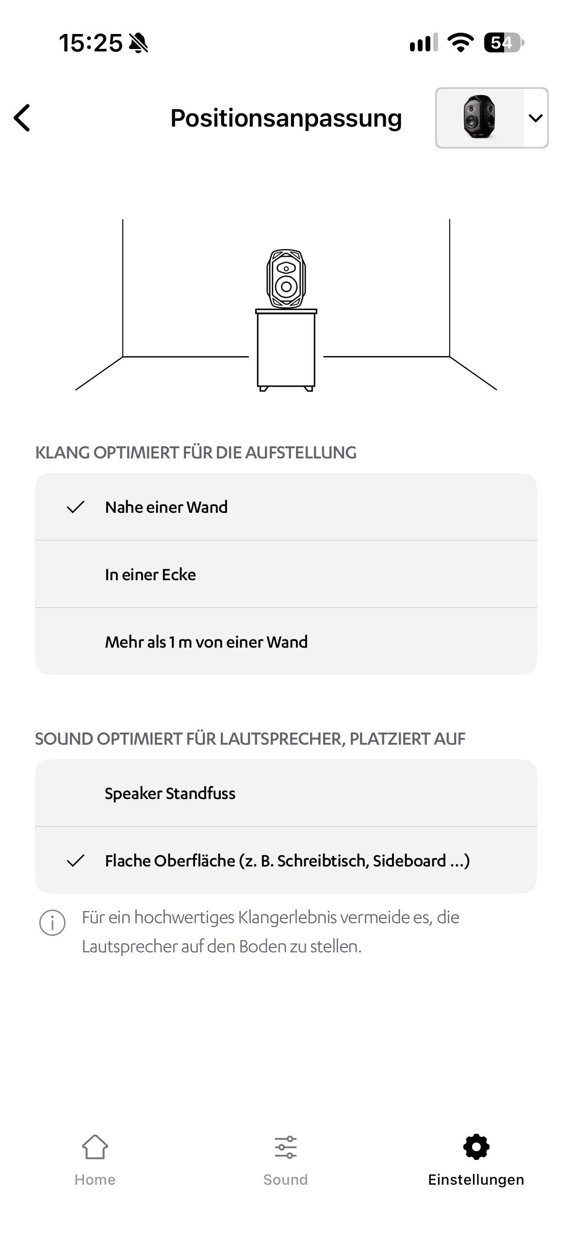 Teufel IKONIO Home App