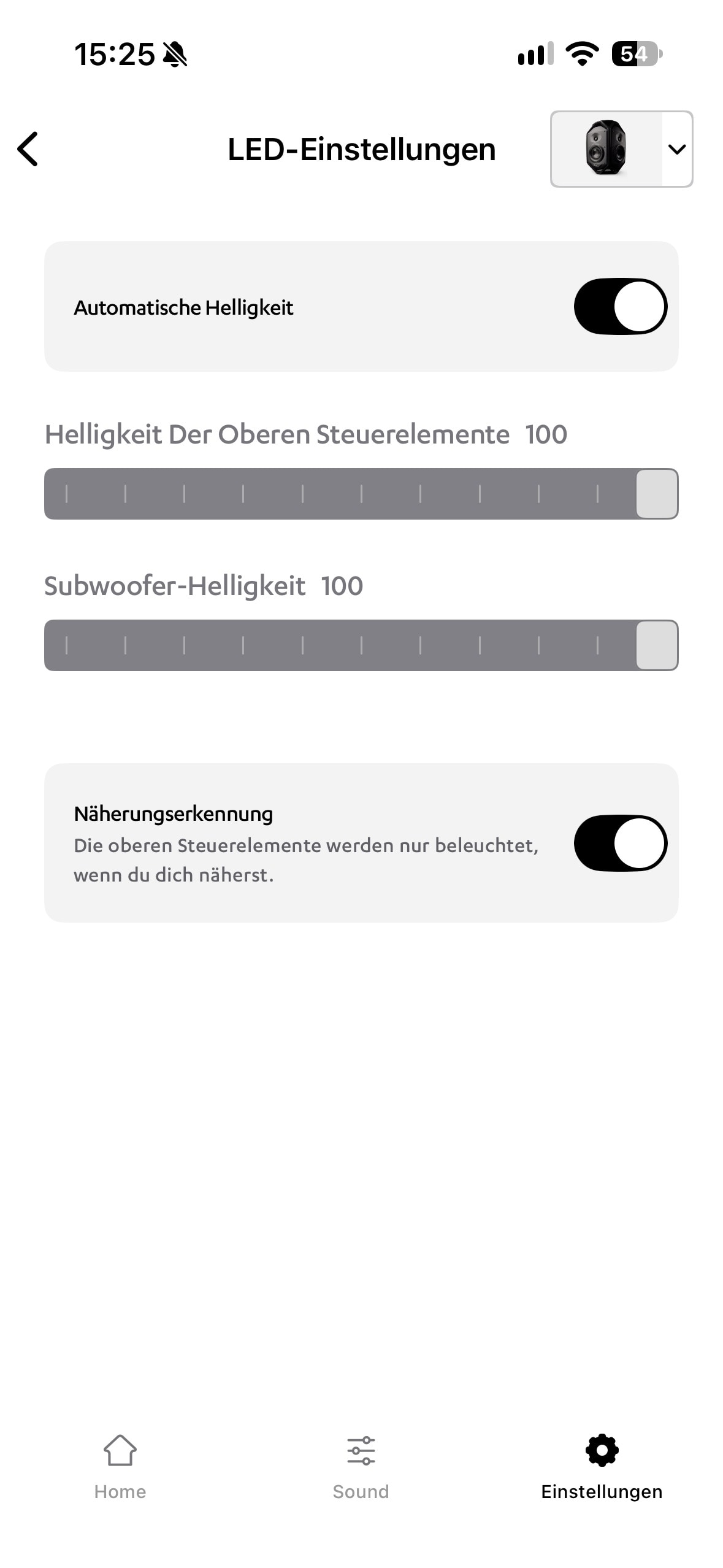 Teufel IKONIO Home App