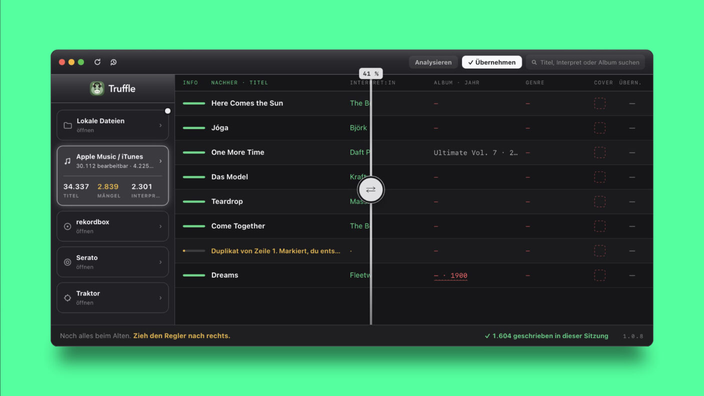 Truffle Music Tag Editor