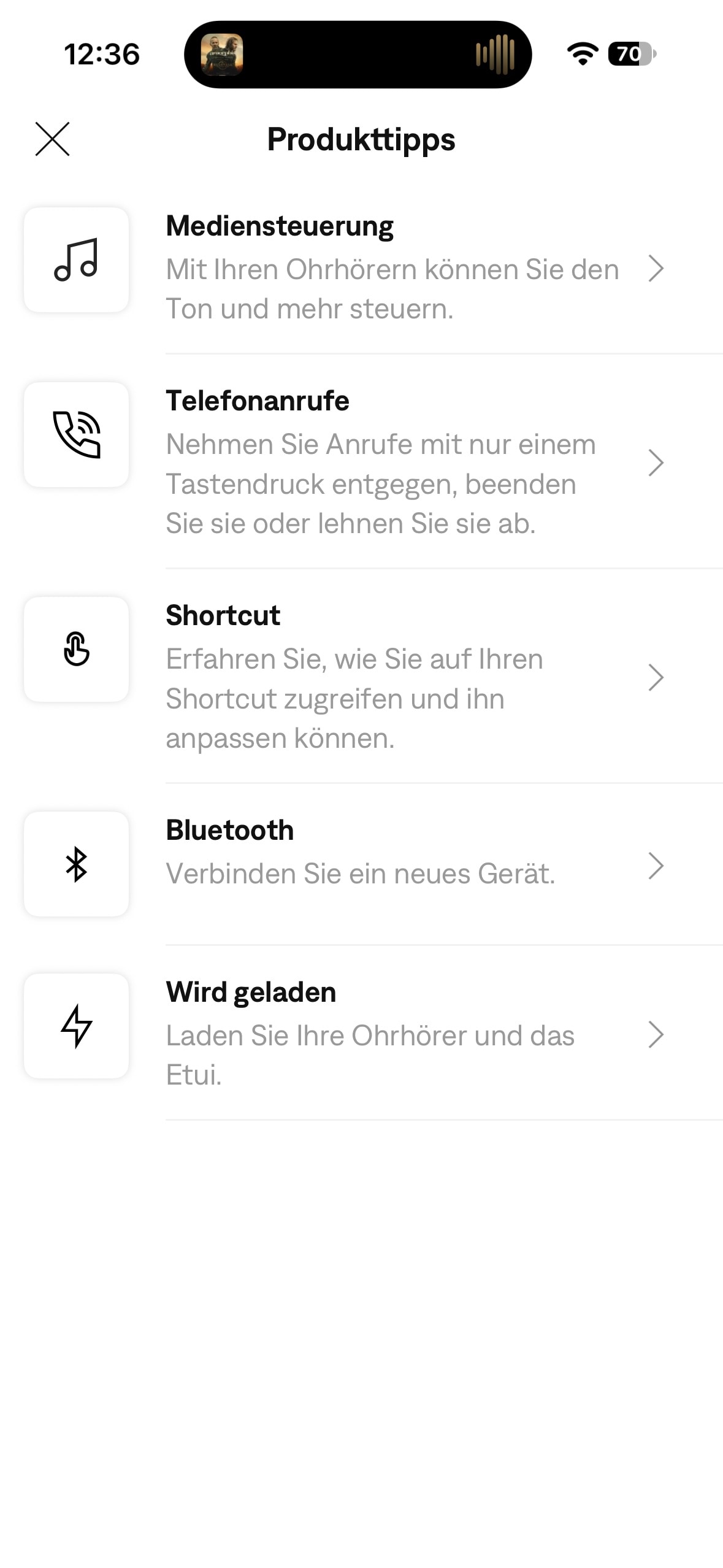 Bose Sport Open Earbuds AppDE